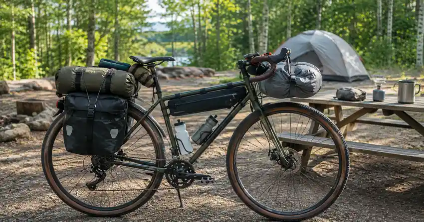 Camping on a Bike
