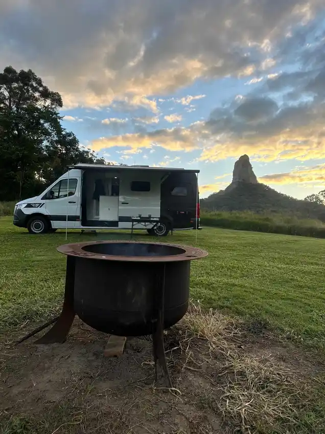 glass house mountains camping