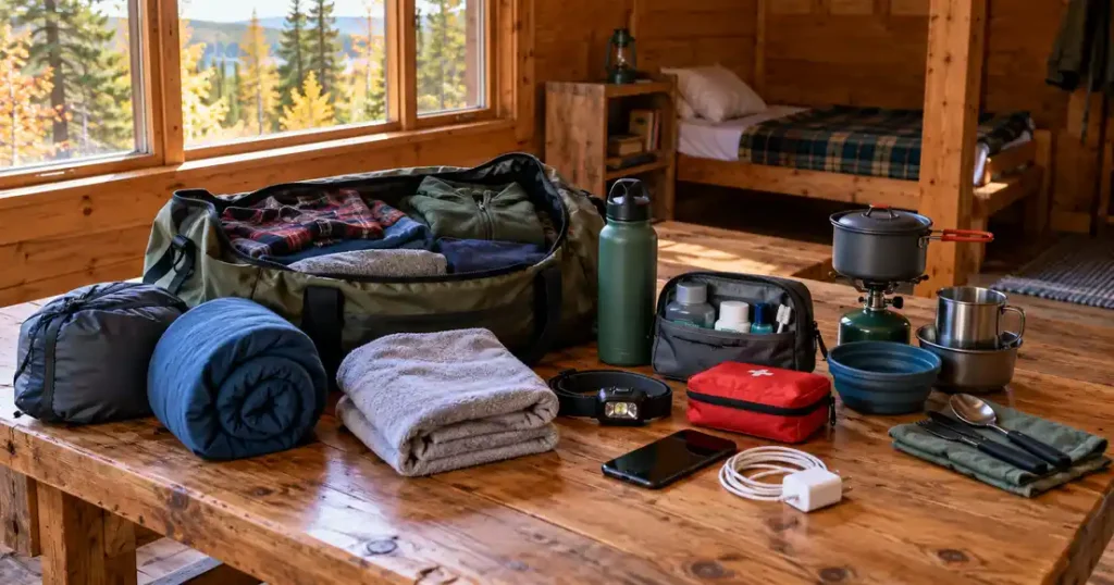 Cabin Camping Checklist