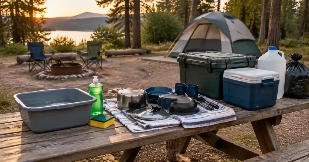 camp kitchen checklist