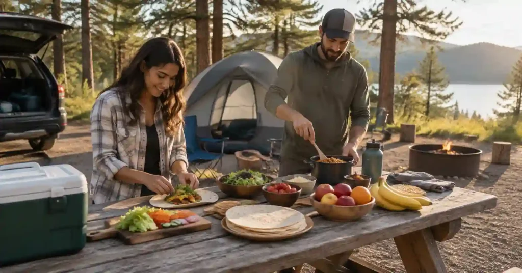 Lazy Camping Food