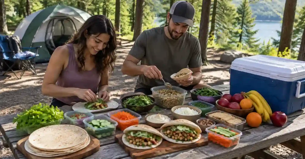 Lazy Camping Food