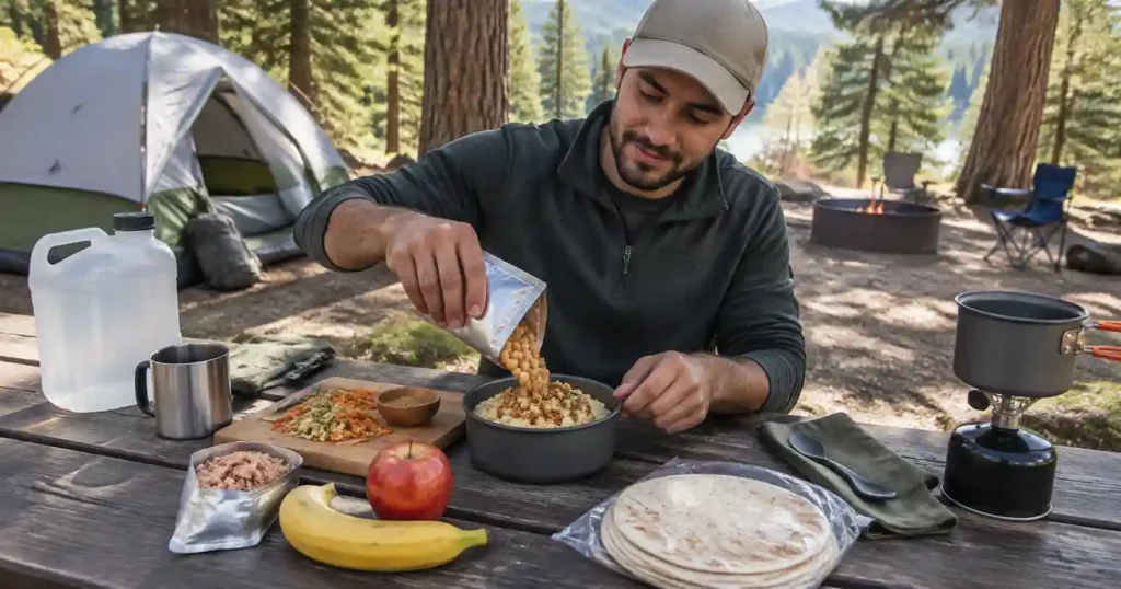 non perishable food for camping