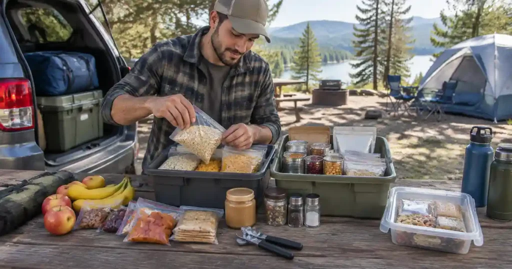 non perishable food for camping