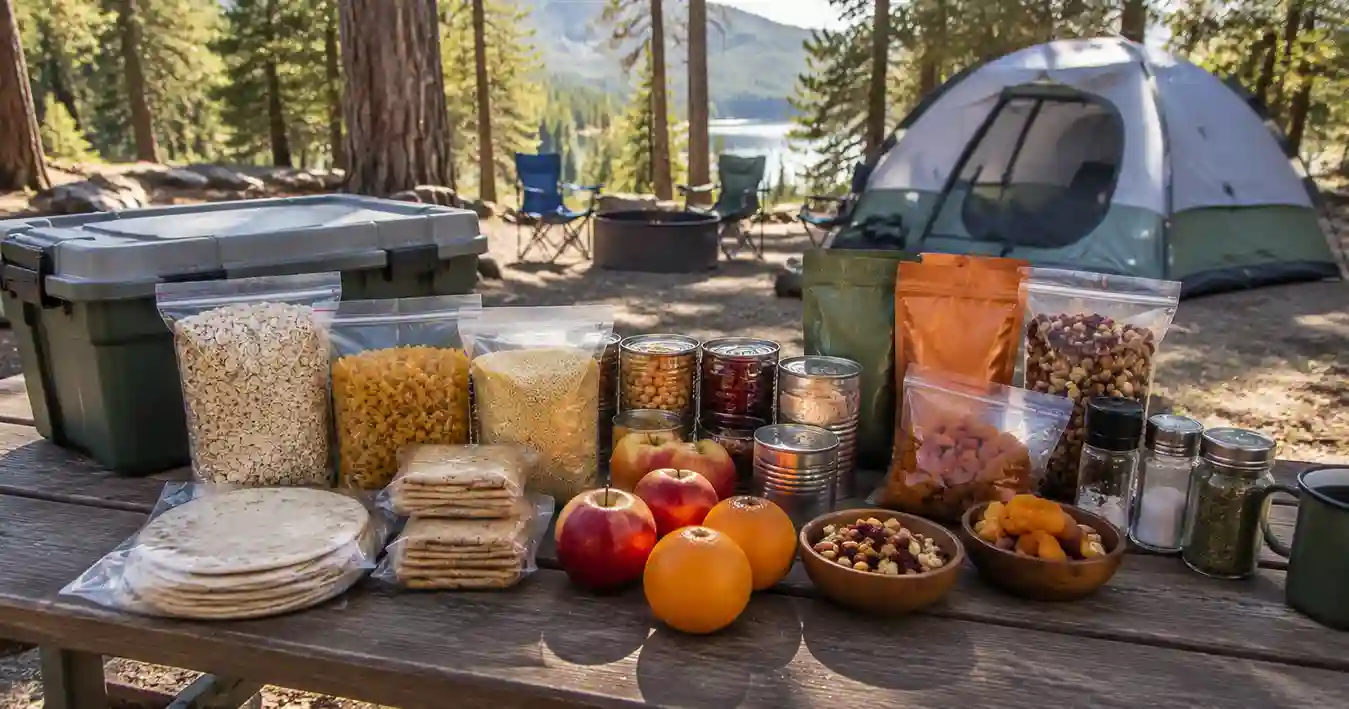 non perishable food for camping