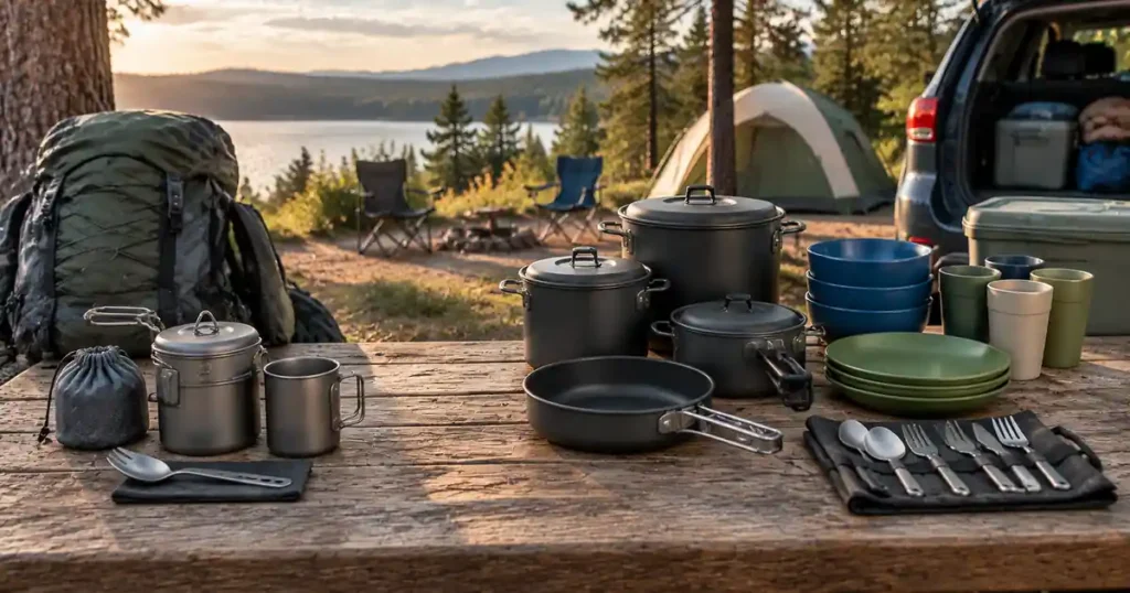 camping mess kit