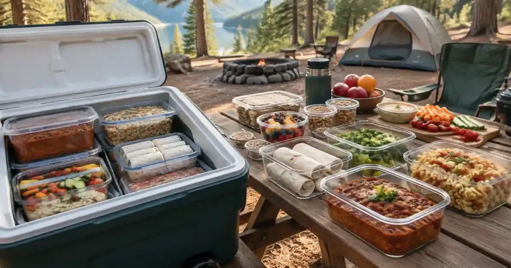 make ahead camping food