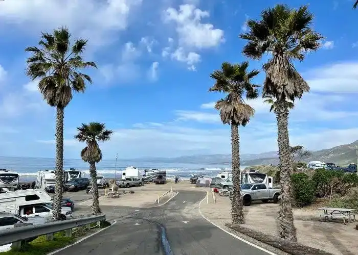 faria beach camping