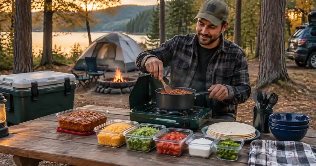 make ahead camping food