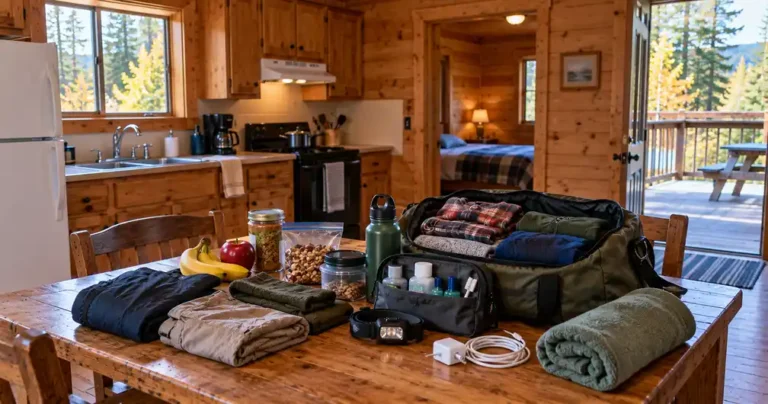 Cabin Camping Checklist