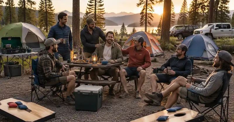Bachelor Party Camping Trip