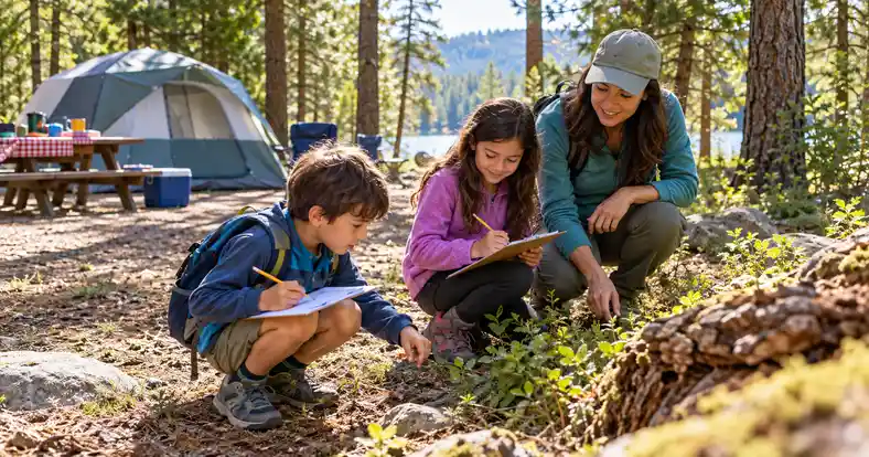 camping activities for kids