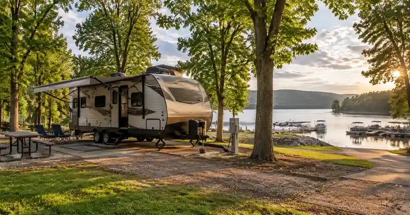 little mountain marina camping