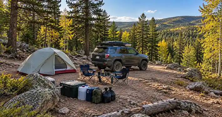 gordon gulch dispersed camping area co