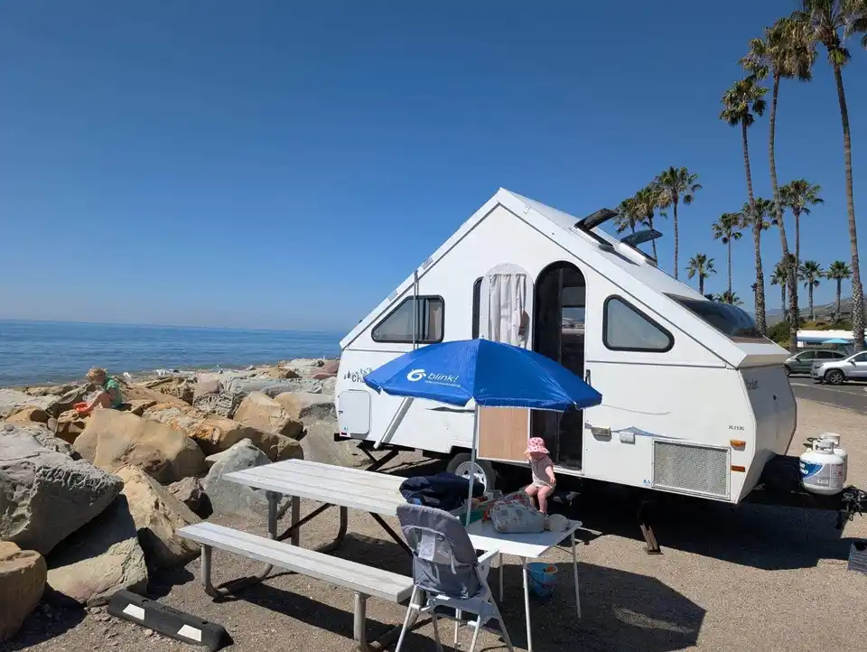 faria beach camping