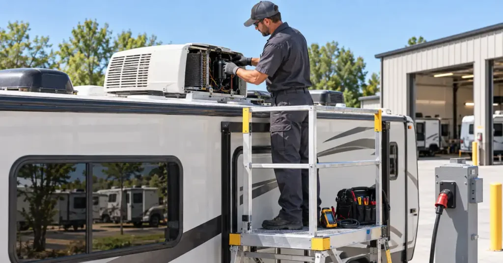 rv camper ac repair