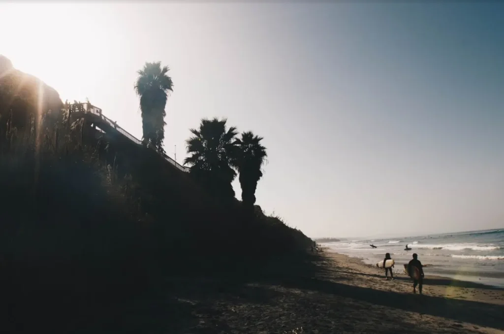 san elijo state beach camping