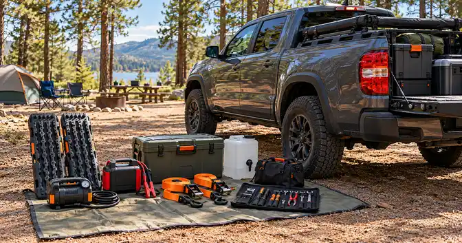 best truck accessories for camping