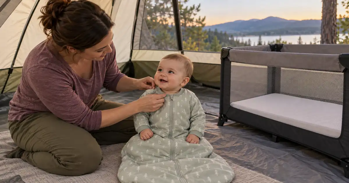 infant sleeping bag camping