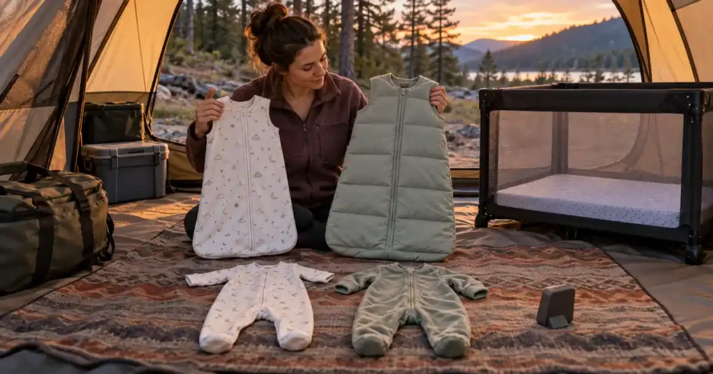 infant sleeping bag camping
