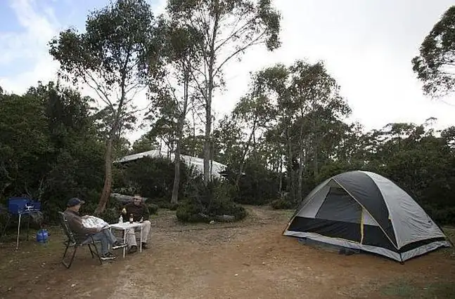 cradle mountain camping